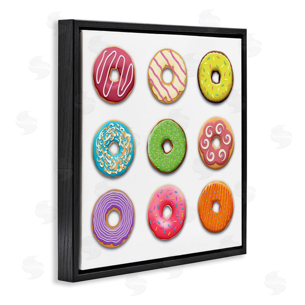 Stupell Industries Marcus Prime | Colorful Mixed Donuts