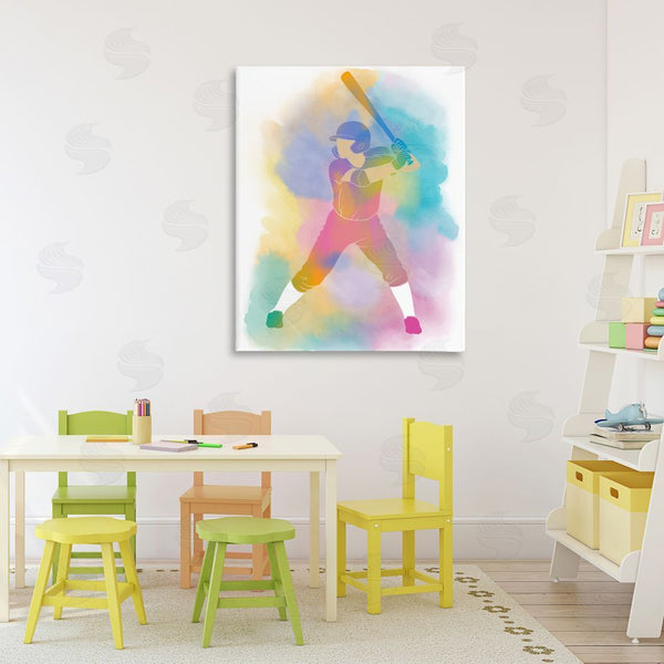 Stupell Industries Marcus Prime | Colorful Sports Baseball