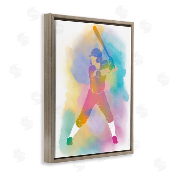 Stupell Industries Marcus Prime | Colorful Sports Baseball