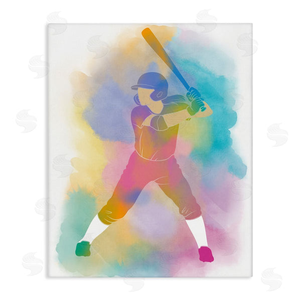 stupell industries Marcus Prime | Colorful Sports Baseball