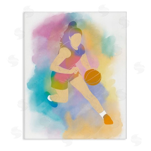 stupell industries Marcus Prime | Colorful Sports Basketball