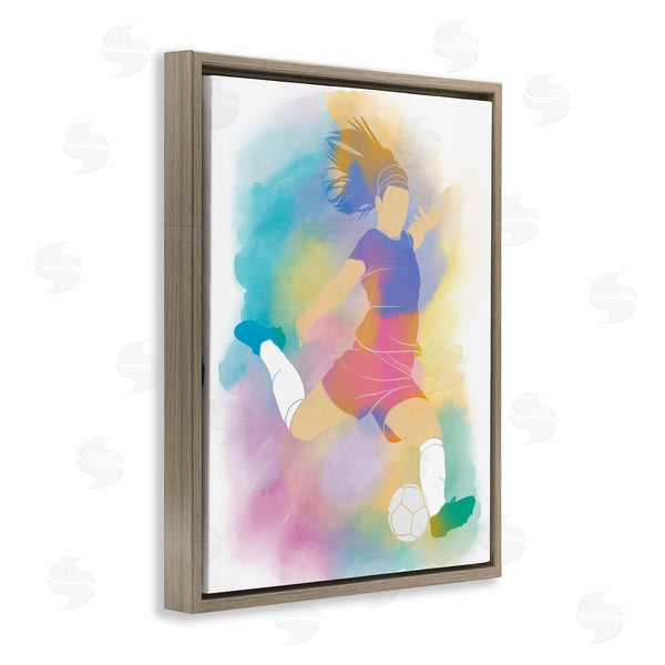 Stupell Industries Marcus Prime | Colorful Sports Soccer
