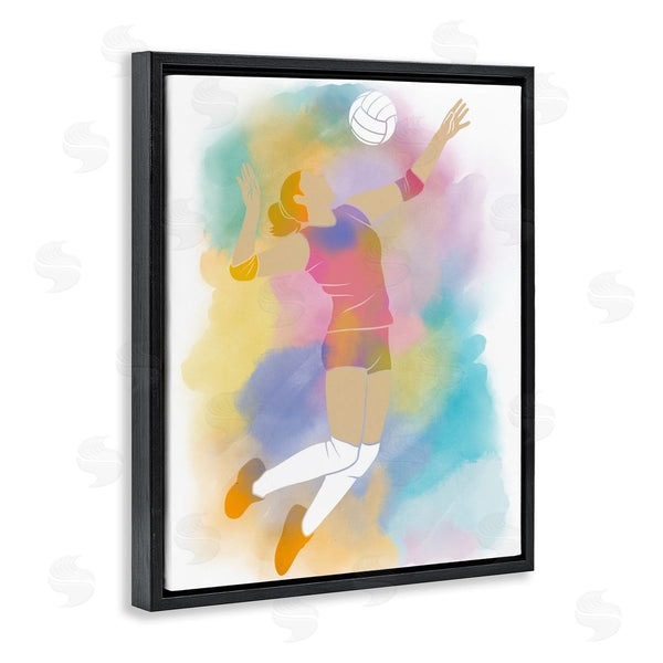 Stupell Industries Marcus Prime | Colorful Sports Volleyball