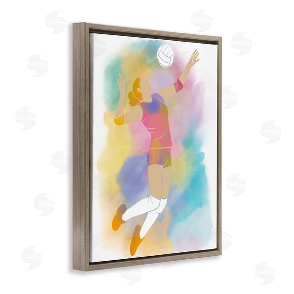 Stupell Industries Marcus Prime | Colorful Sports Volleyball