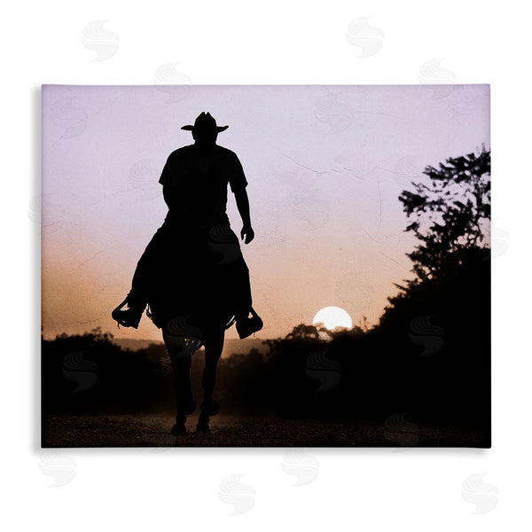 stupell industries Marcus Prime | Cowboy & Setting Sun Wall Art