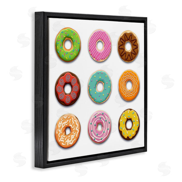 Stupell Industries Marcus Prime | Delicious Various Donuts