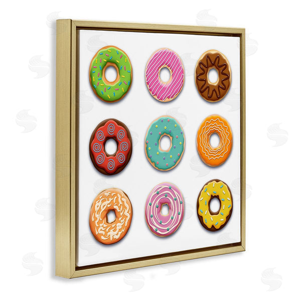 Stupell Industries Marcus Prime | Delicious Various Donuts