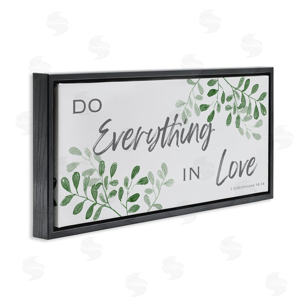 Stupell Industries Marcus Prime | Do Everything In Love Botanicals
