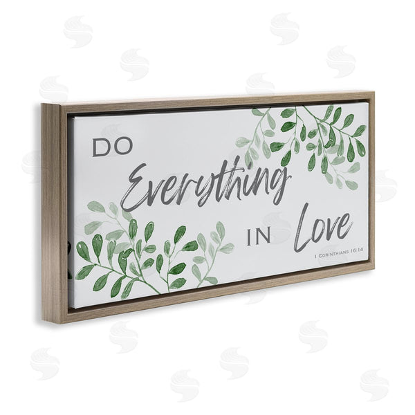 Stupell Industries Marcus Prime | Do Everything In Love Botanicals