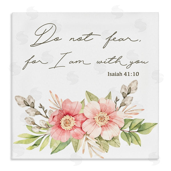 stupell industries Marcus Prime | Do Not Fear Proverb with Flowers