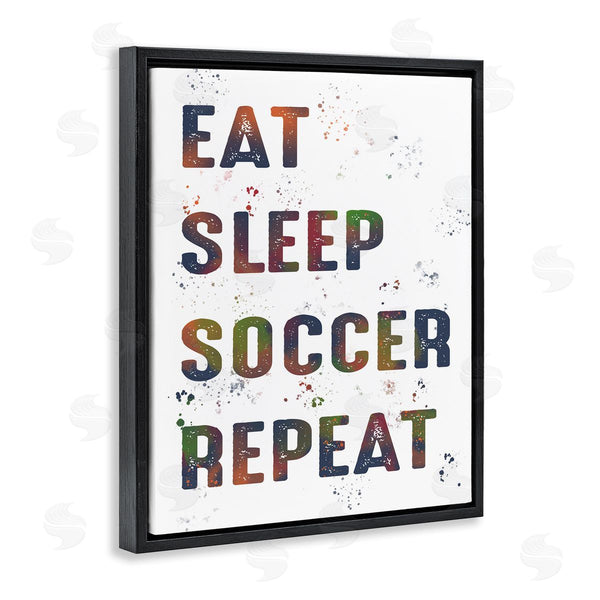 Stupell Industries Marcus Prime | Eat Sleep Soccer Repeat
