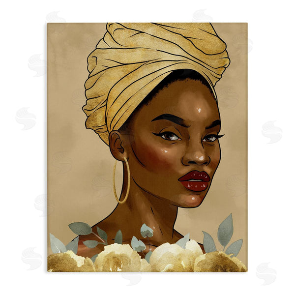 stupell industries Marcus Prime | Exhilarating Golden Beauty Portrait