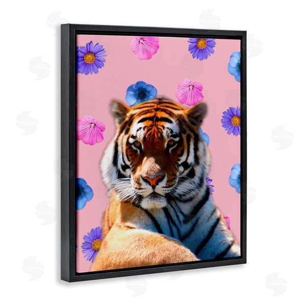 Stupell Industries Marcus Prime | Floral Safari Tiger Wall Art