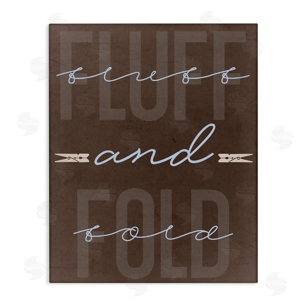 stupell industries Marcus Prime | Fluff And Fold Brown Minimal Wall Art