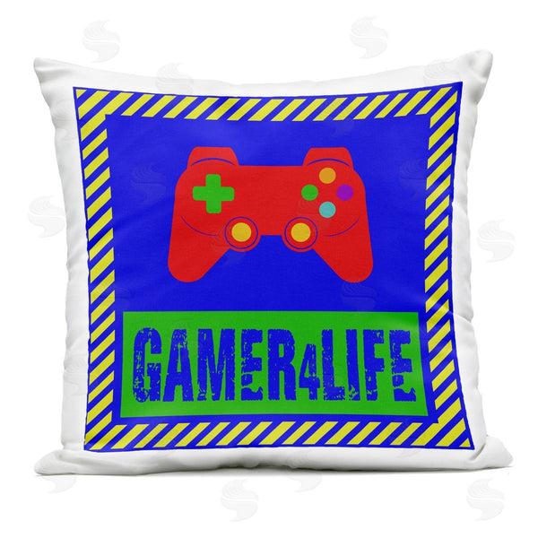 Stupell Industries Marcus Prime | Gamer 4 Life Printed Throw Pillow