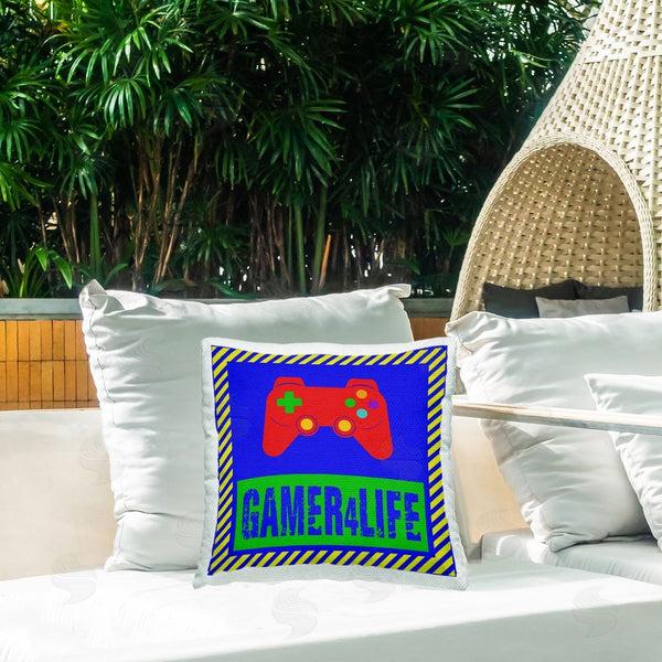 Stupell Industries Marcus Prime | Gamer 4 Life Printed Throw Pillow