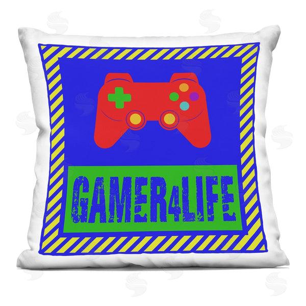 stupell industries Marcus Prime | Gamer 4 Life Printed Throw Pillow