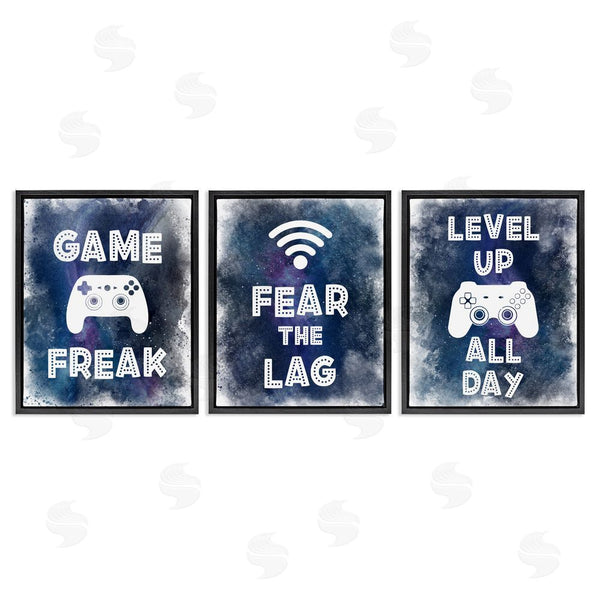 Stupell Industries Marcus Prime | Gamer Quotes With Splash Wall Art