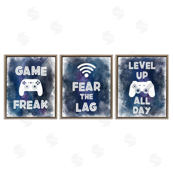 Stupell Industries Marcus Prime | Gamer Quotes With Splash Wall Art