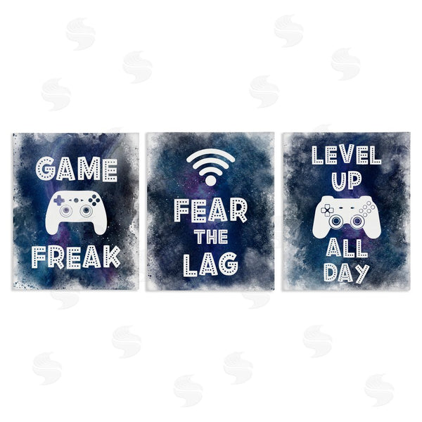 stupell industries Marcus Prime | Gamer Quotes with Splash Wall Art
