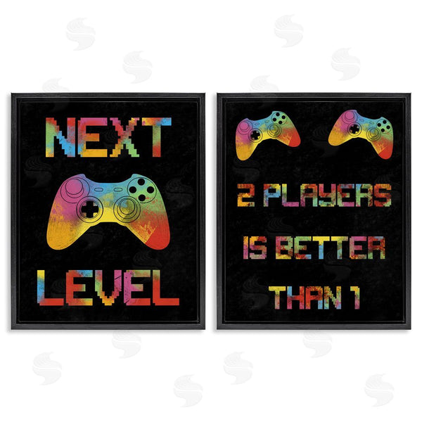 Stupell Industries Marcus Prime | Gaming Friends Phrases Wall Art