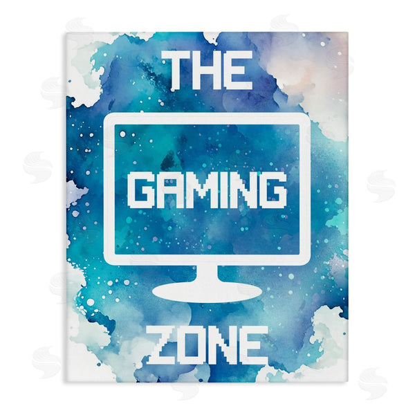 Stupell Industries Marcus Prime | Gaming Zone Moniter Wall Art
