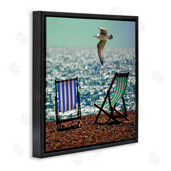 Stupell Industries Marcus Prime | Glorious Flight Beach Chairs