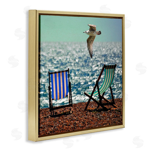 Stupell Industries Marcus Prime | Glorious Flight Beach Chairs