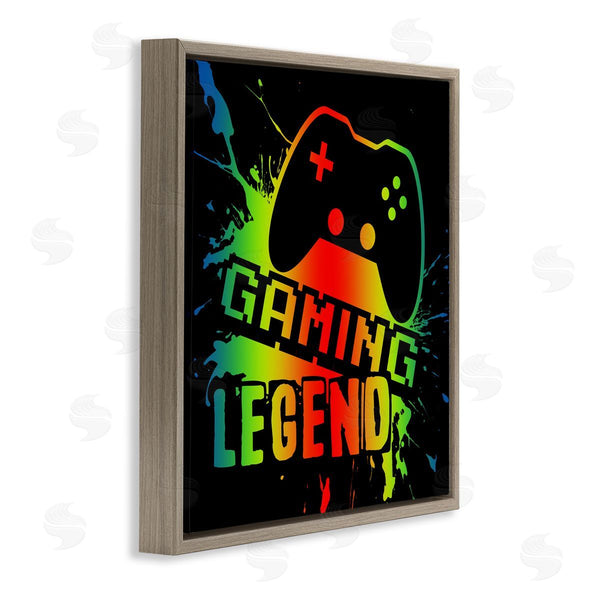 Stupell Industries Marcus Prime | Gradient Gaming Legend Wall Art