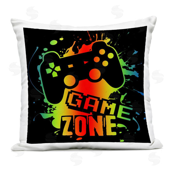 Stupell Industries Marcus Prime | Gradient Gaming Zone Printed Throw Pillow