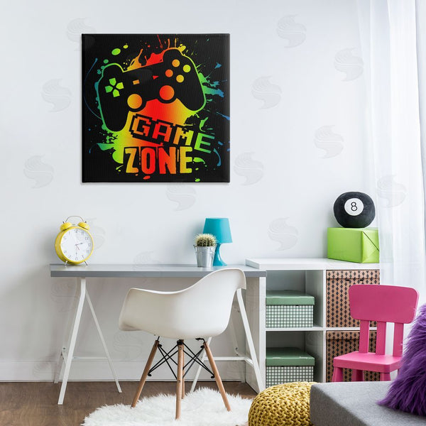 Stupell Industries Marcus Prime | Gradient Gaming Zone Wall Art