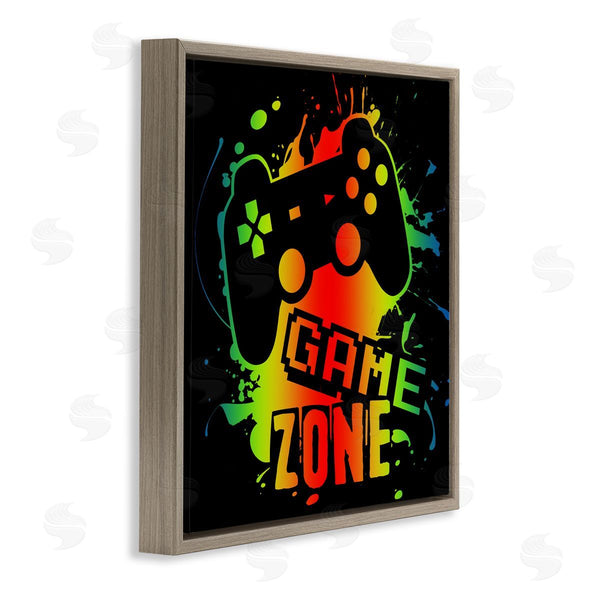 Stupell Industries Marcus Prime | Gradient Gaming Zone Wall Art