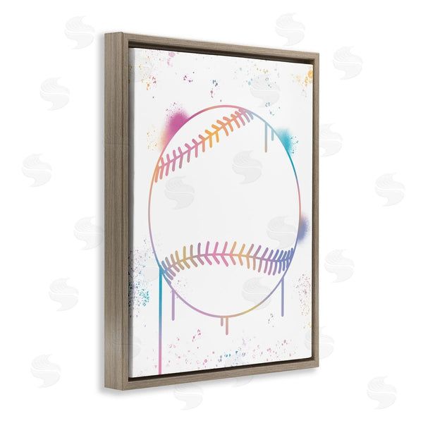 Stupell Industries Marcus Prime | Graffiti Baseball Drip