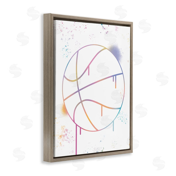Stupell Industries Marcus Prime | Graffiti Basketball Drip