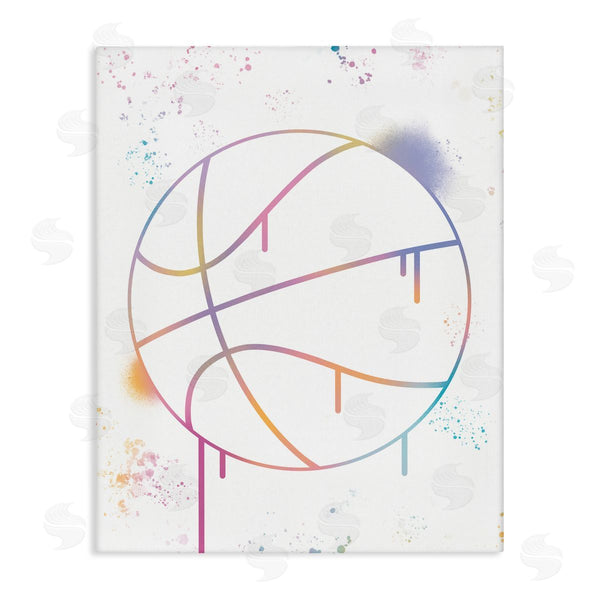 stupell industries Marcus Prime | Graffiti Basketball Drip