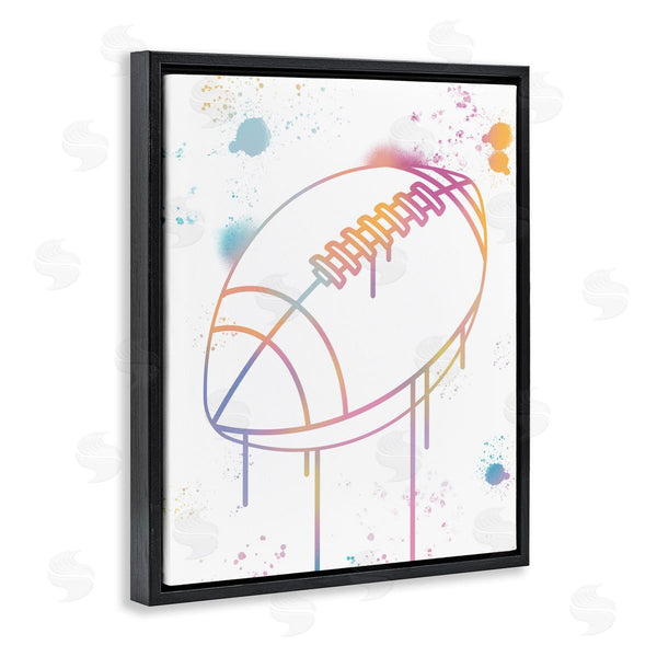 Stupell Industries Marcus Prime | Graffiti Football Drip