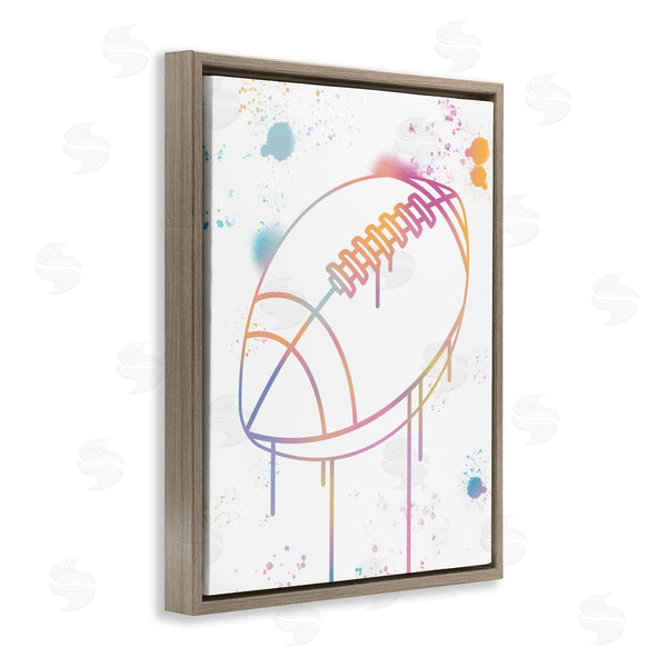 Stupell Industries Marcus Prime | Graffiti Football Drip
