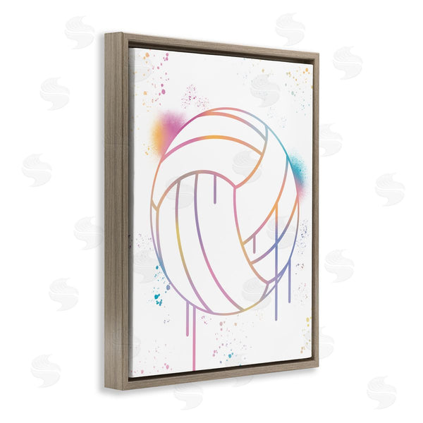Stupell Industries Marcus Prime | Graffiti Volleyball Drip