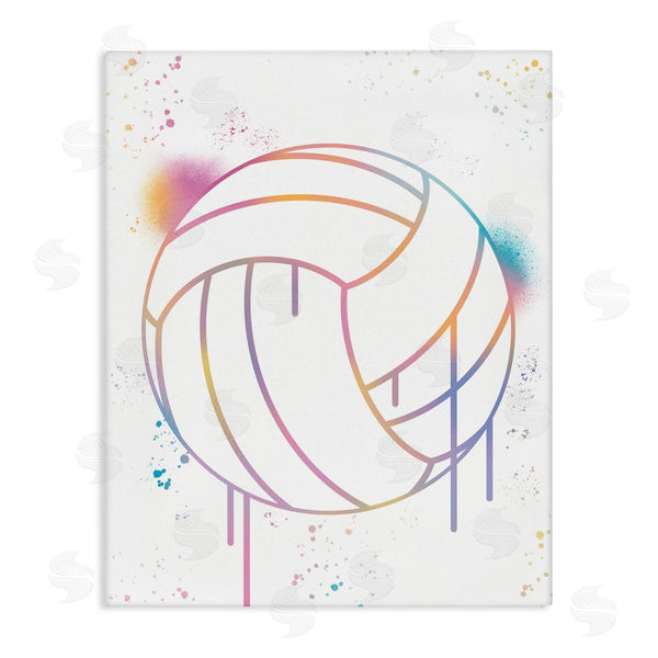 stupell industries Marcus Prime | Graffiti Volleyball Drip