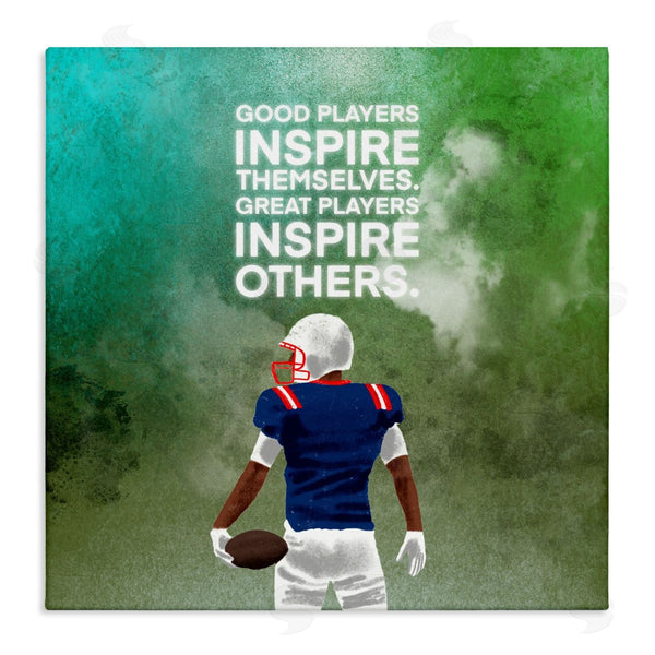stupell industries Marcus Prime | Great Players Inspiring Athlete Quote