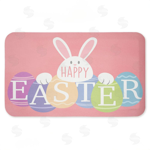 stupell industries Marcus Prime | Happy Easter Bright Eggs Anti-Fatigue Mat