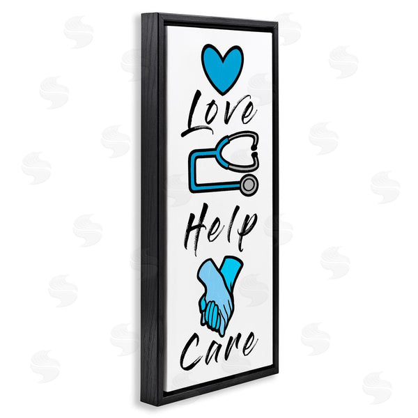 Stupell Industries Marcus Prime | Healthcare Love Help Care Illustrations