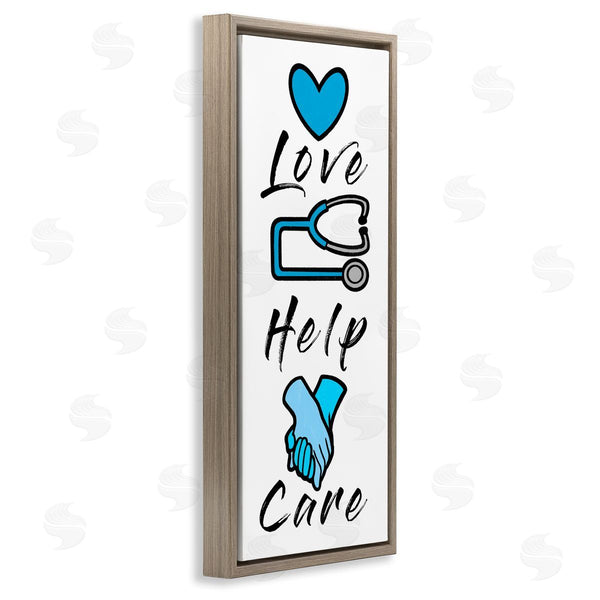 Stupell Industries Marcus Prime | Healthcare Love Help Care Illustrations
