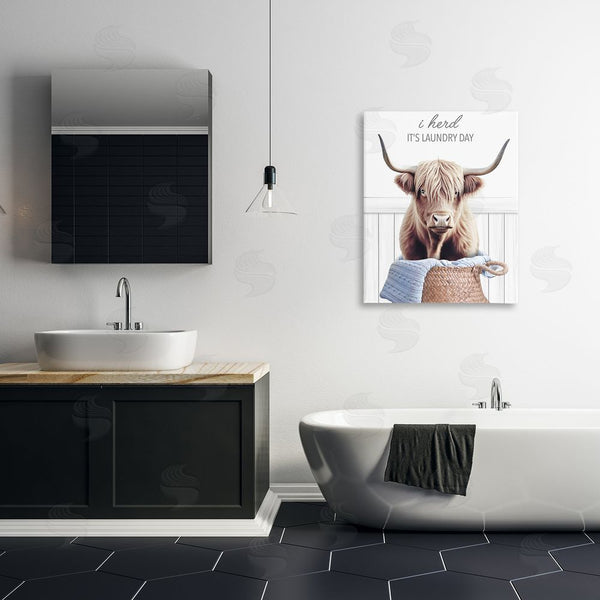 Stupell Industries Marcus Prime | Herd It's Laundry Day Wall Art