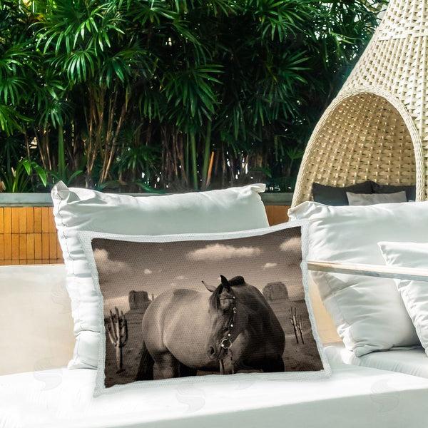 Stupell Industries Marcus Prime | Horse & Desert Cactus