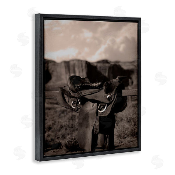Stupell Industries Marcus Prime | Horse Saddle In Desert Wall Art