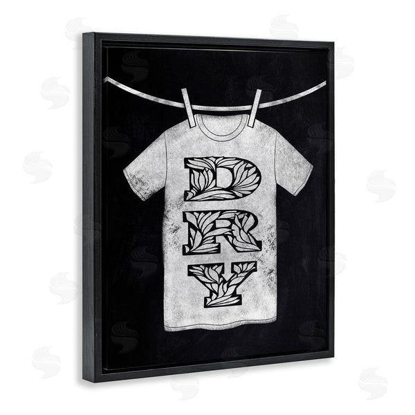 Stupell Industries Marcus Prime | Laundry Dry Ornate Letters Wall Art