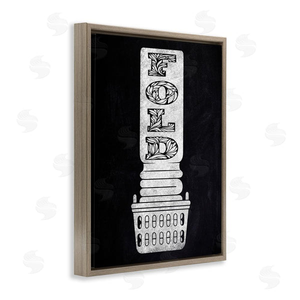 Stupell Industries Marcus Prime | Laundry Fold Ornate Letters Wall Art