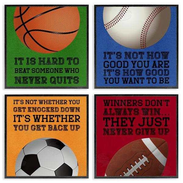Stupell Industries Marcus Prime | Motivational Sports Determination Wall Art