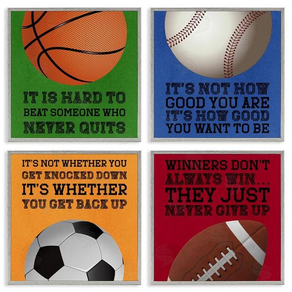 Stupell Industries Marcus Prime | Motivational Sports Determination Wall Art